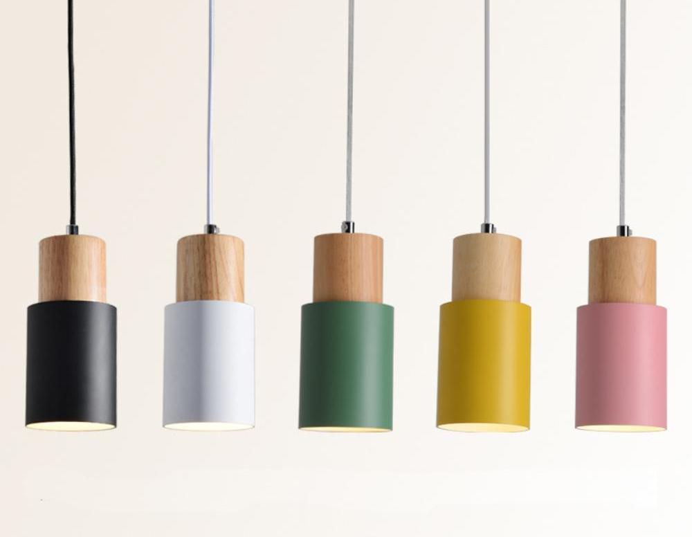 Designer Wooden Base Hanging Light