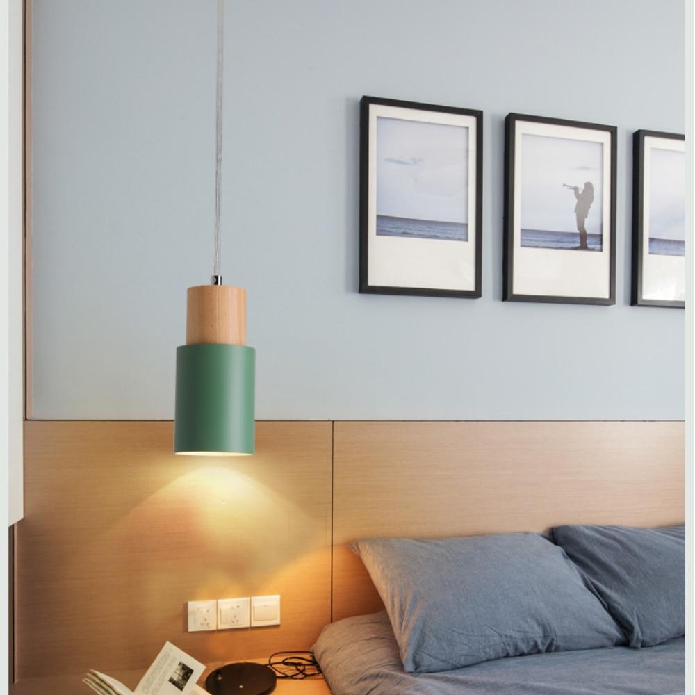 Designer Wooden Base Hanging Light