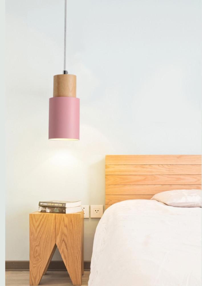 Designer Wooden Base Hanging Light