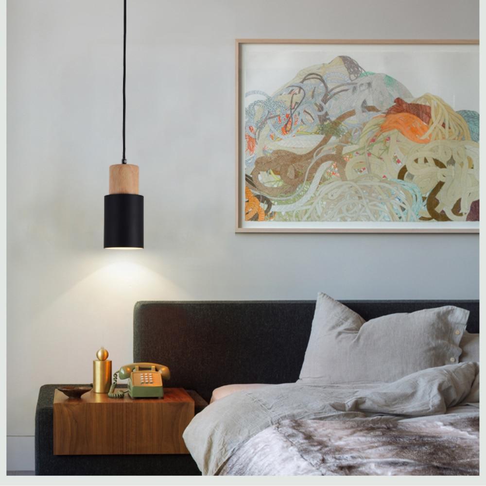 Designer Wooden Base Hanging Light