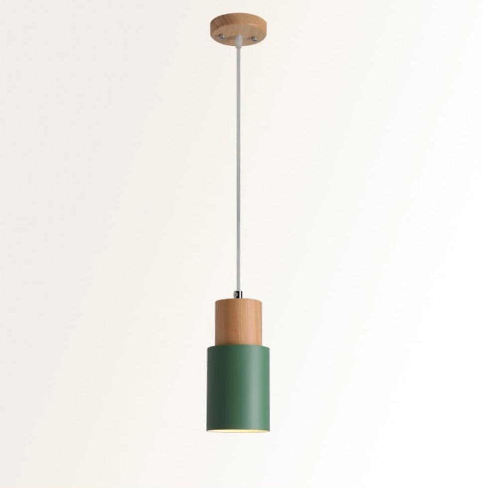 Designer Wooden Base Hanging Light