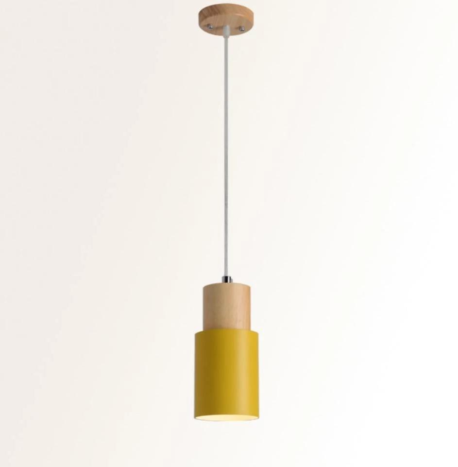 Designer Wooden Base Hanging Light