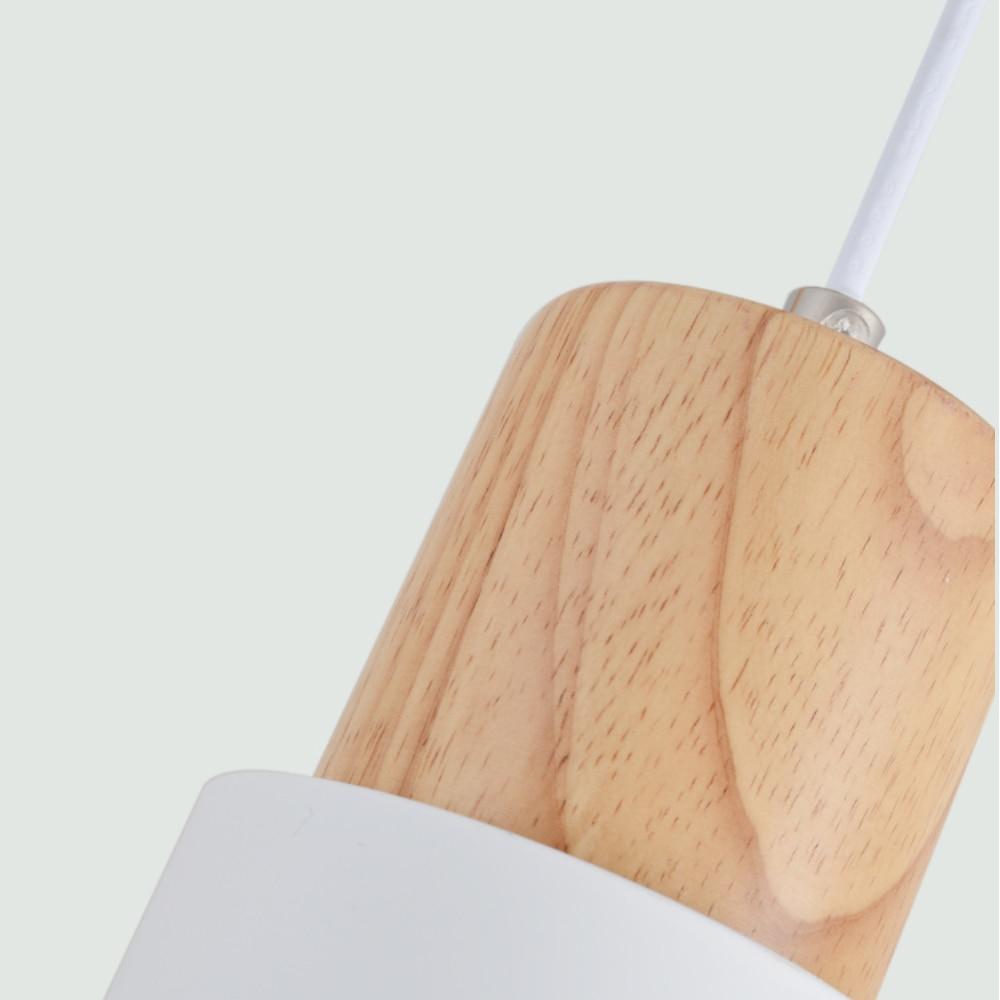 Designer Wooden Base Hanging Light