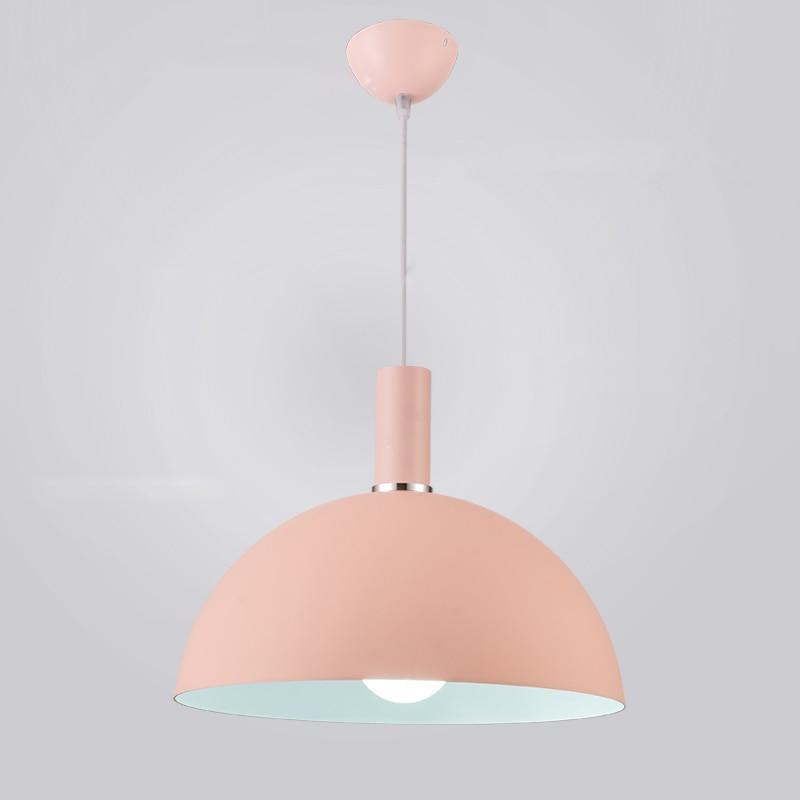 Modern Round Lampshade Hanging Light
