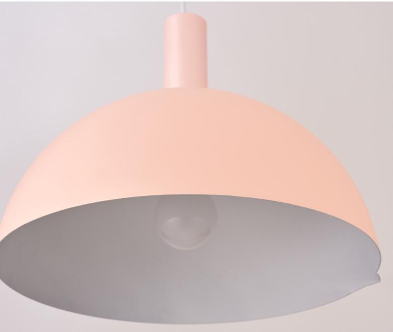 Modern Round Lampshade Hanging Light